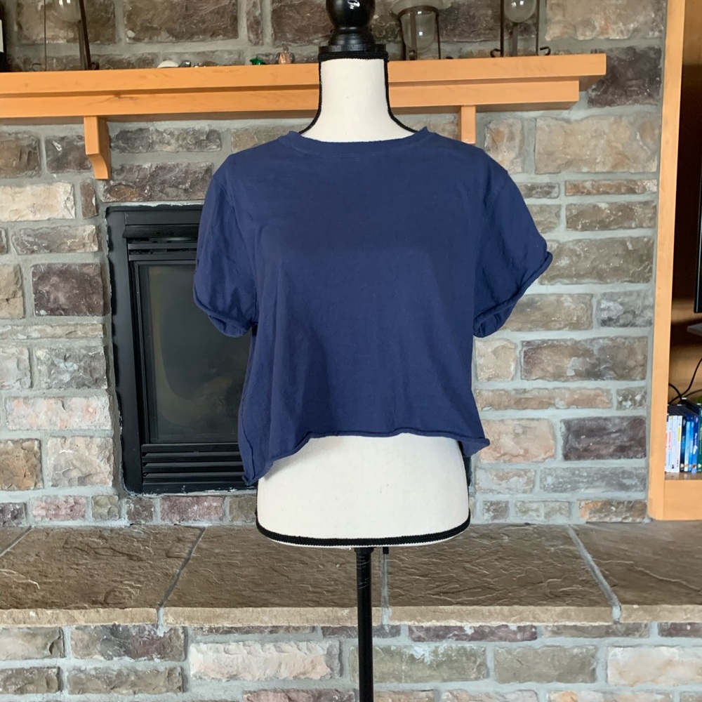 Free People Cropped T Shirt XL